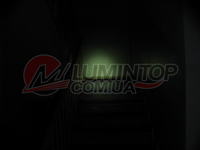 Бимшот фонаря Lumintop TD-15X Terminator в эконом режиме